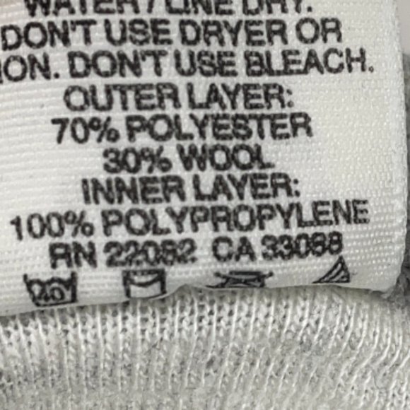 VTG Blank Pullover Lightweight Wool Sweatshirt - Picture 6 of 6